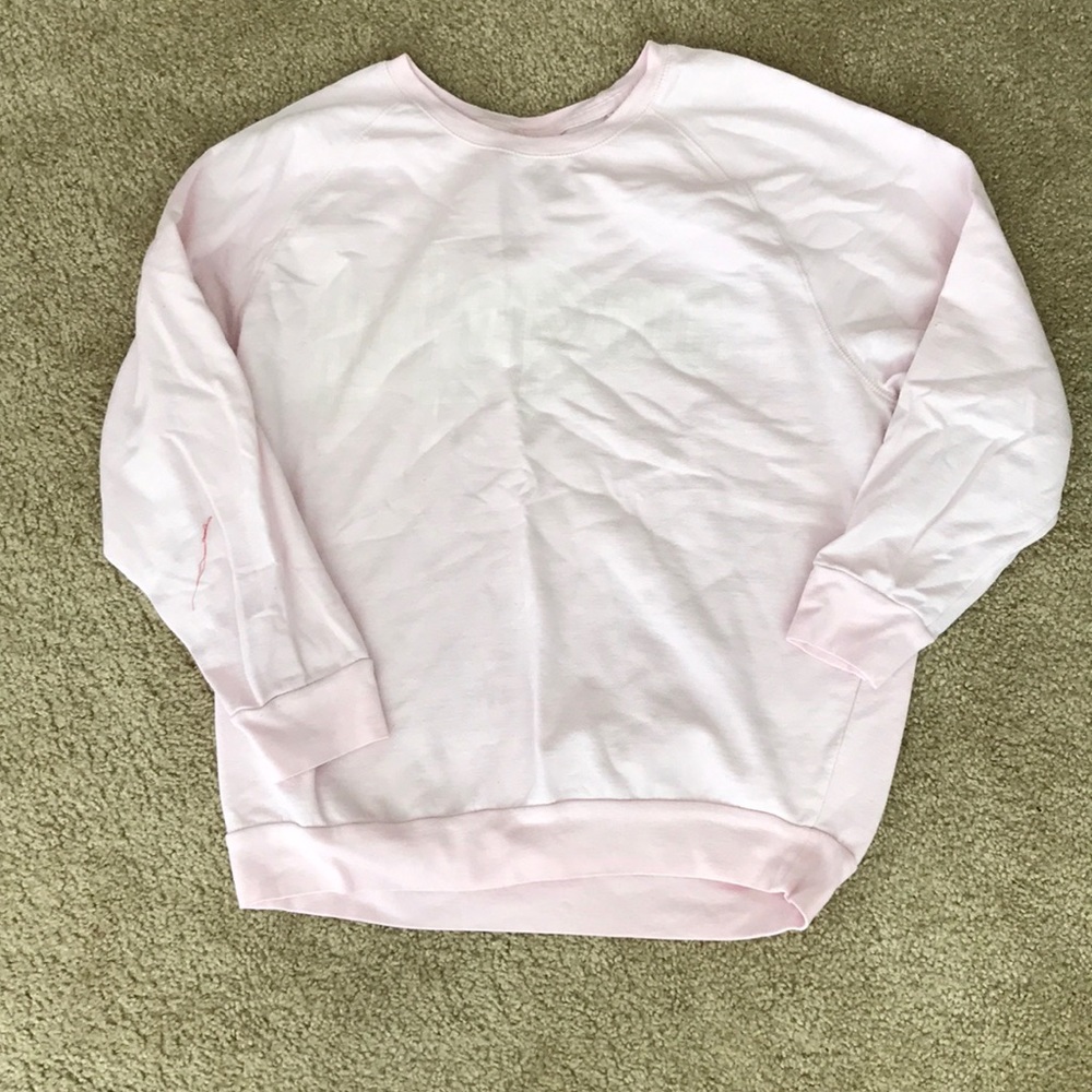 Pink sweatshirt